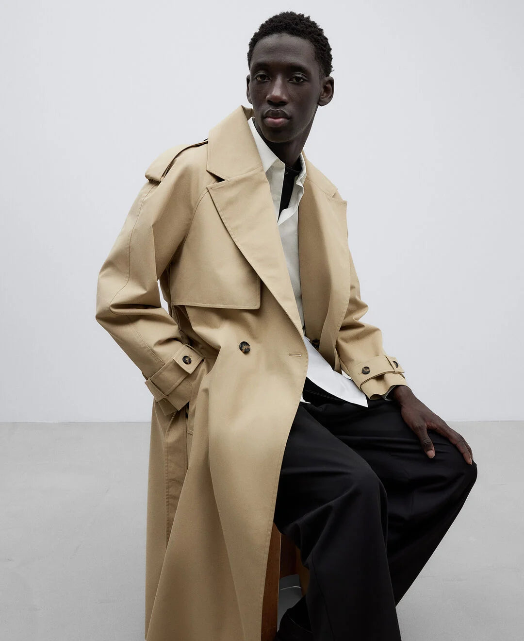 OVERSIZED TRENCHCOAT IN COTTON