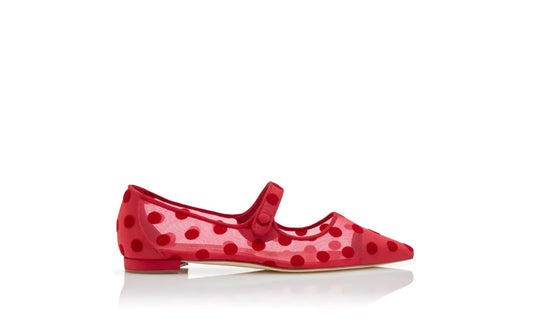 CAMPARIFLATMESH POLKA DOT FLATS