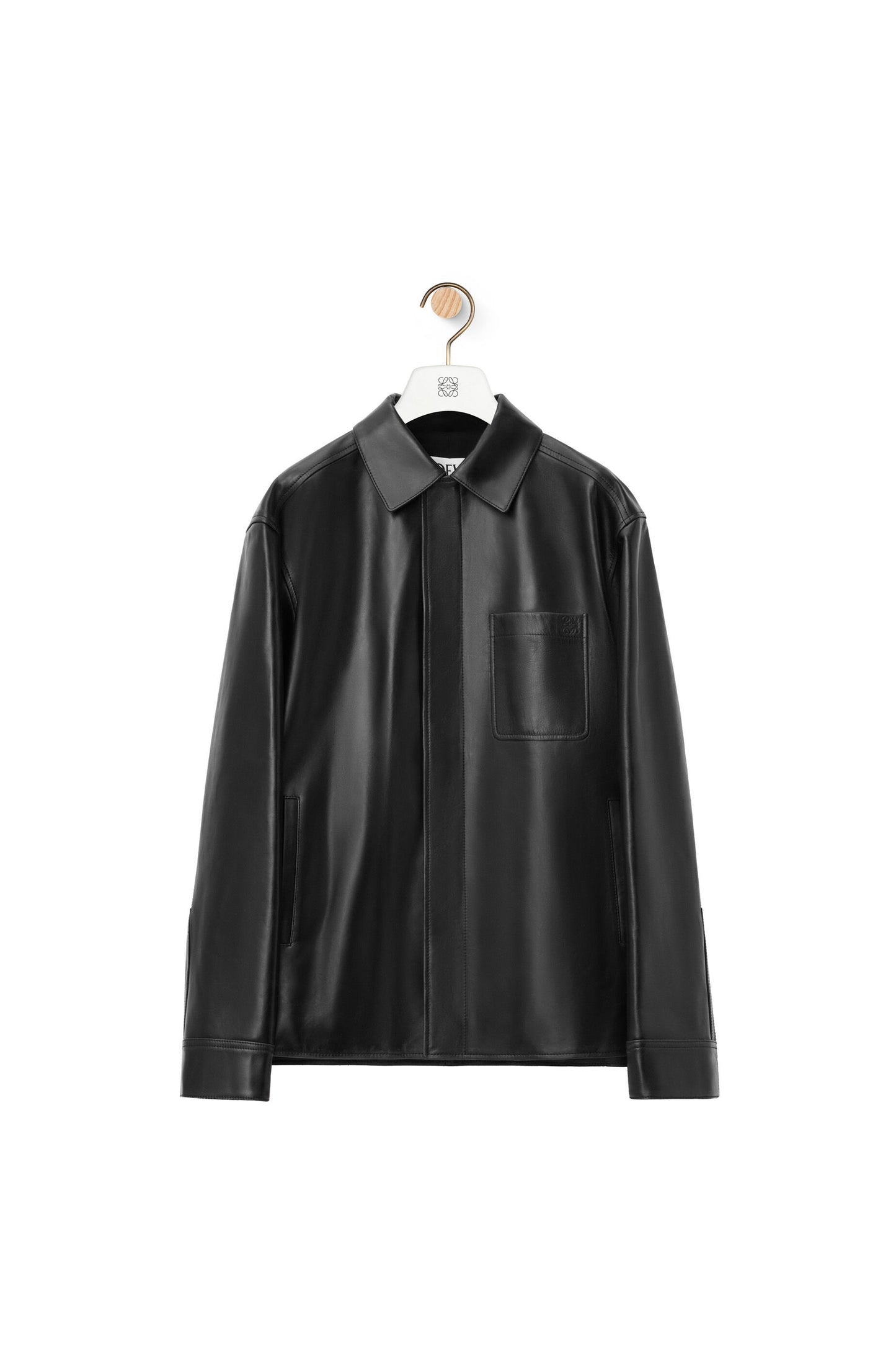 OVERSHIRT IN NAPPA LAMBSKIN